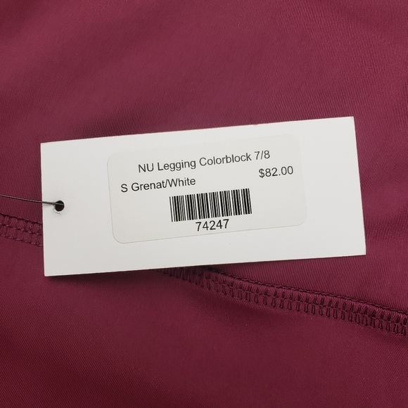 Nualime colorblock leggings size small - NEW - Picture 6 of 8